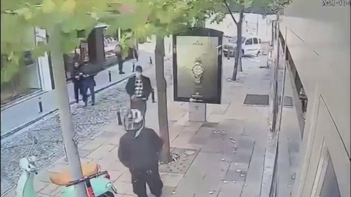 Şişli’de, mücevherat dükkanında 1 milyon liralık silahlı soygun yapıldı