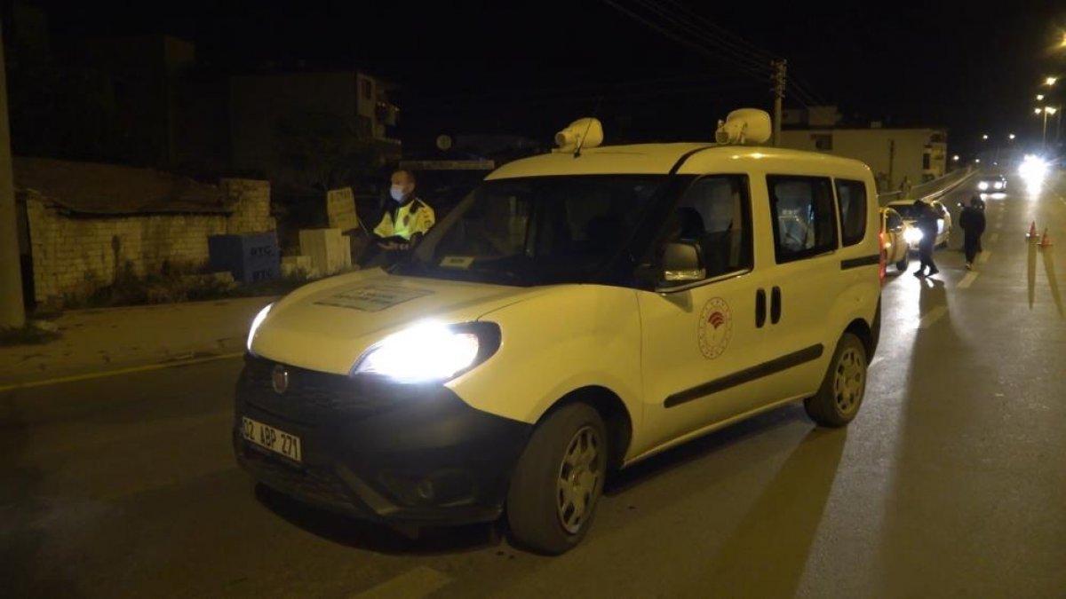 Kırıkkale'de 'şok denetim' uygulamasına takılan genç çocuk temaslı çıktı