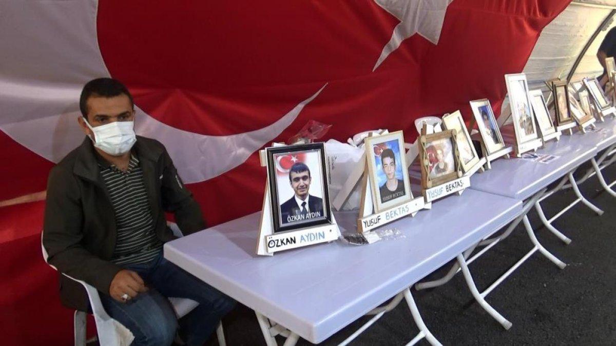 Diyarbakır'da evlat nöbetindeki baba: Konu HDP olduğunda susuyorlar