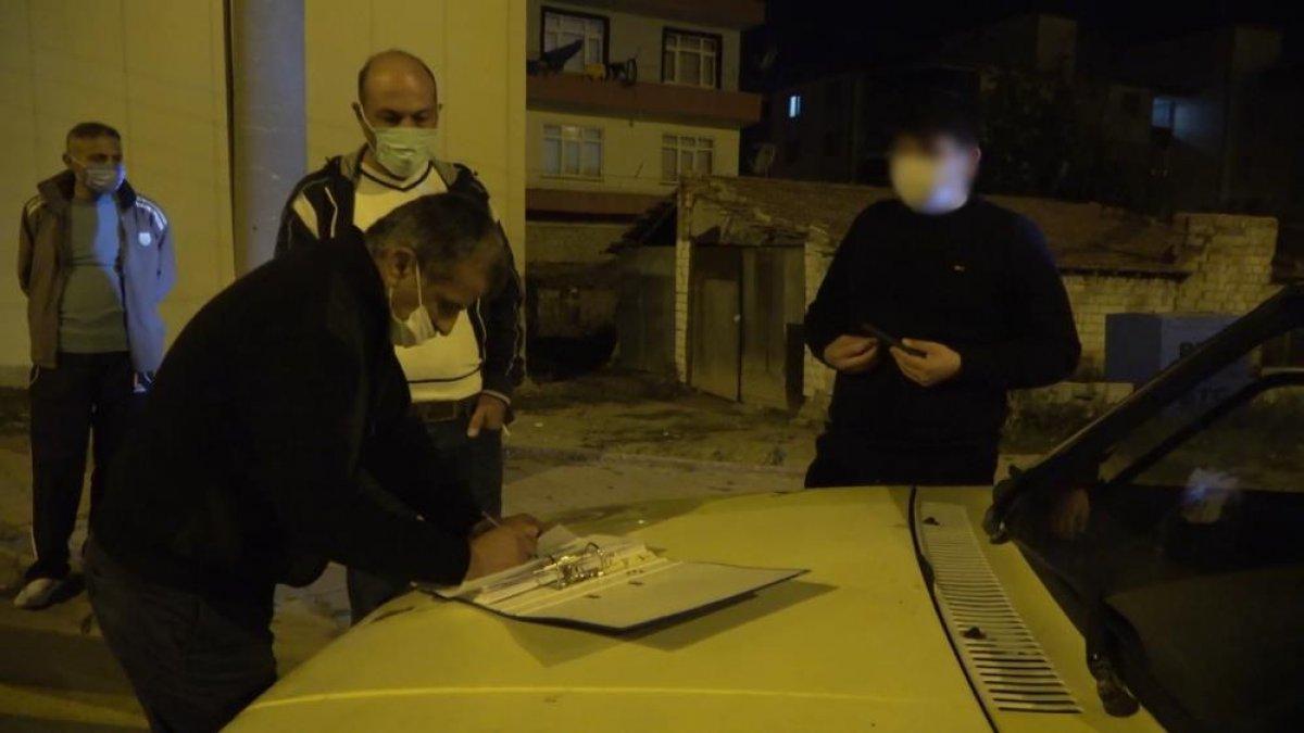 Kırıkkale'de 'şok denetim' uygulamasına takılan genç çocuk temaslı çıktı