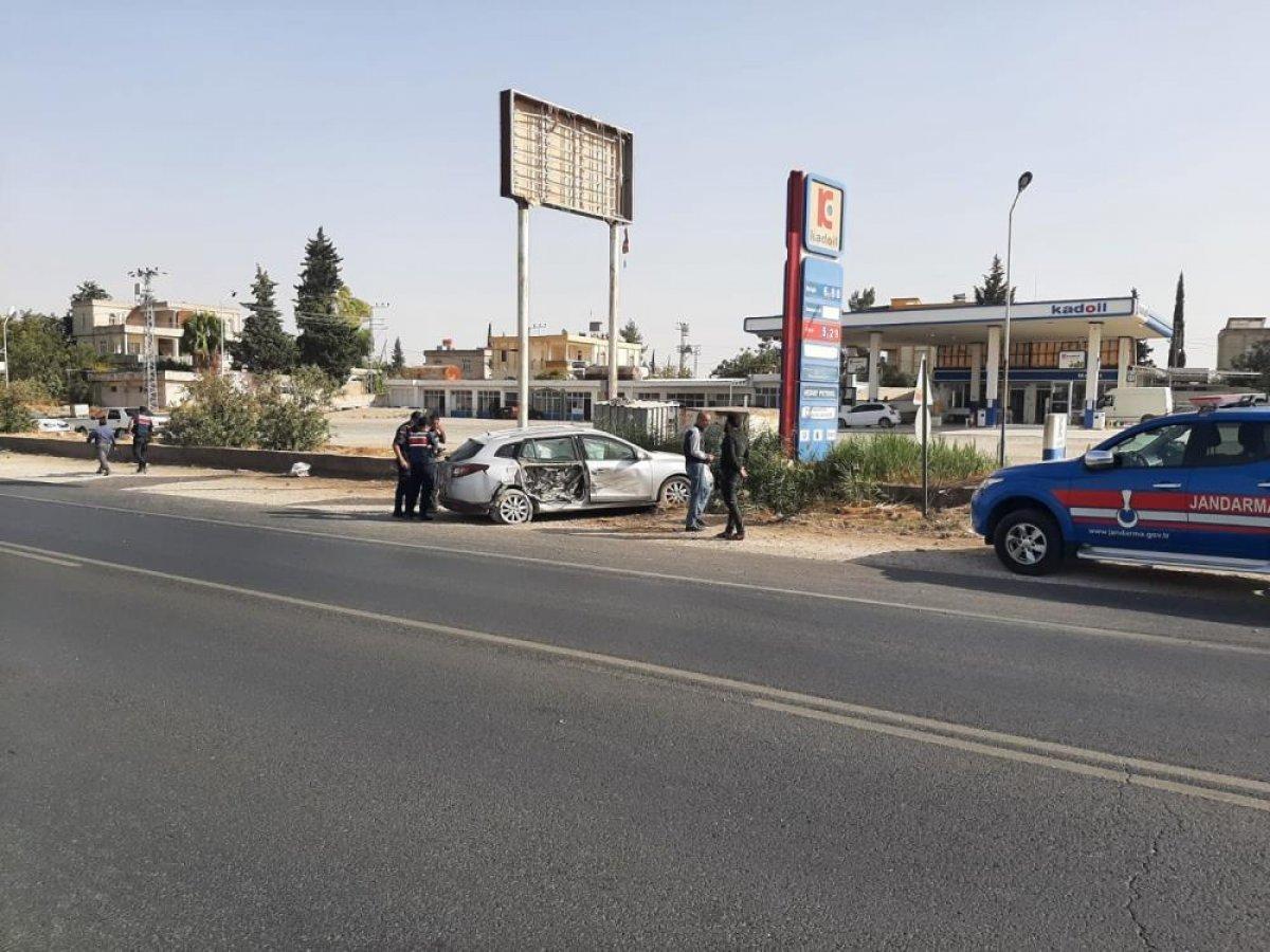 Gaziantep'te meydana gelen kazada 3 kişi yaralandı