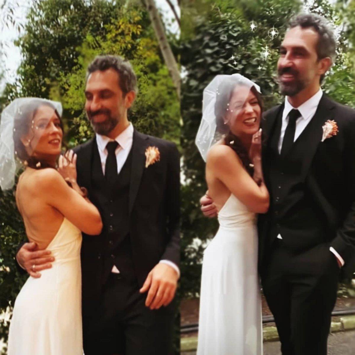 Emel Çölgeçen ile Tarkan Güveli evlendi