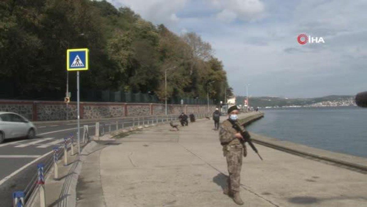 Cumhurbaşkanı Erdoğan Huber Köşkü'nde