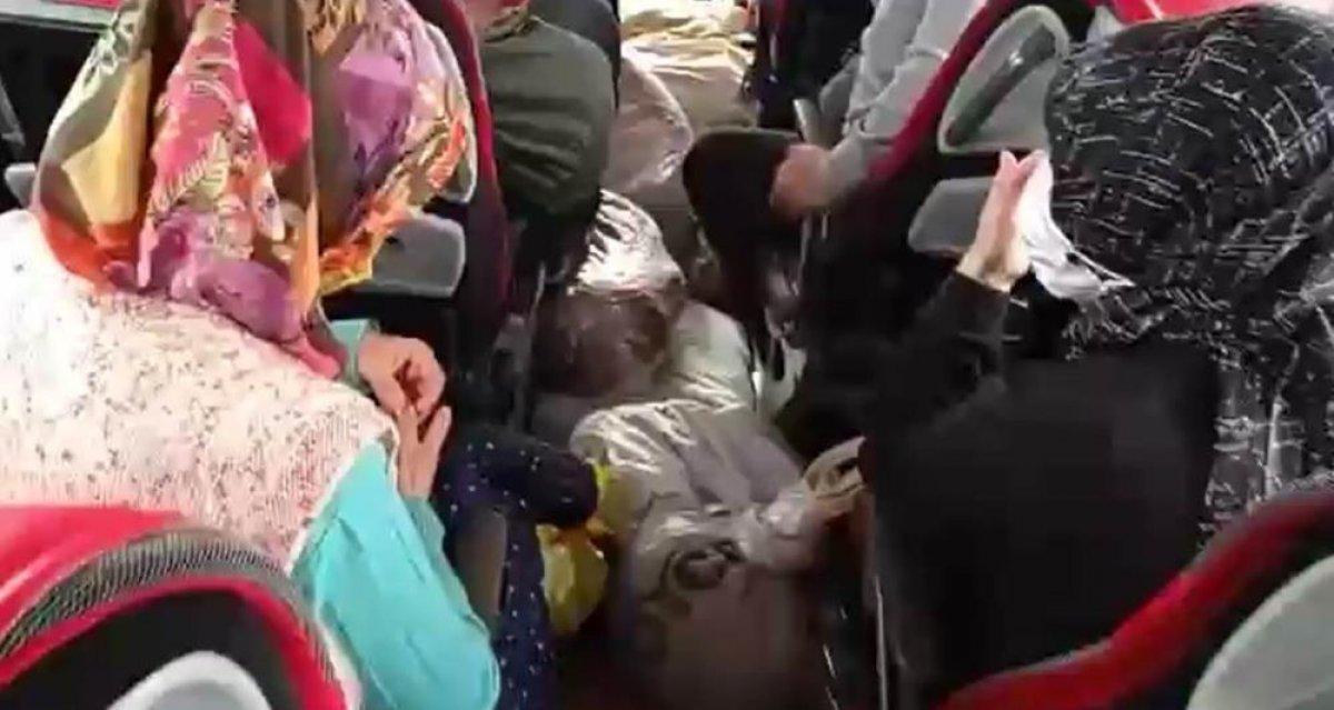 Bartın'da vatandaşların canını hiçe sayan yolcu otobüsüne ceza kesildi