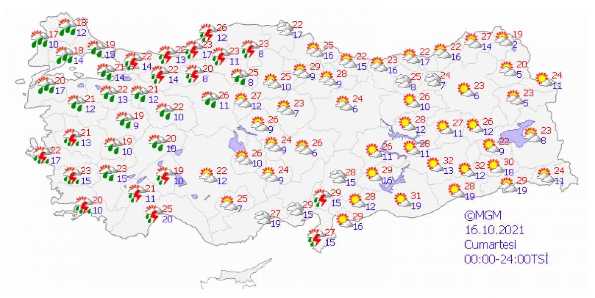 Meteoroloji sel ve dolu için uyardı