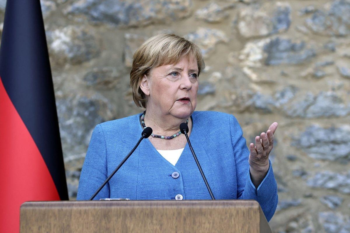 Cumhurbaşkanı Erdoğan ve Angela Merkel'den ortak basın açıklaması