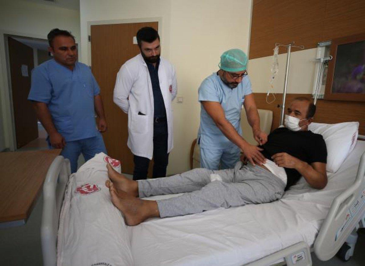 Çanakkale'de bir kişi doğum gününde yapılan nakil işlemiyle hayata tutundu