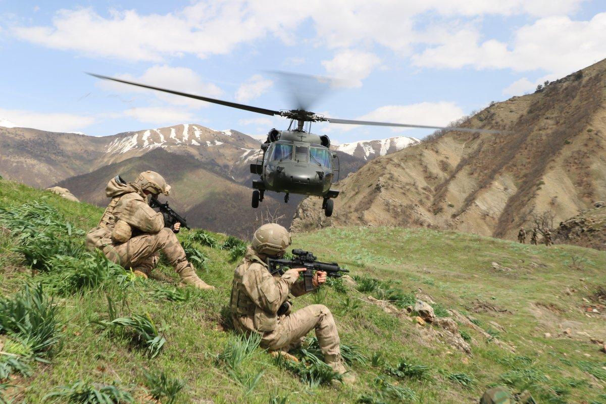 Tunceli’de şubatta başlayan Eren-7 operasyonu sürüyor