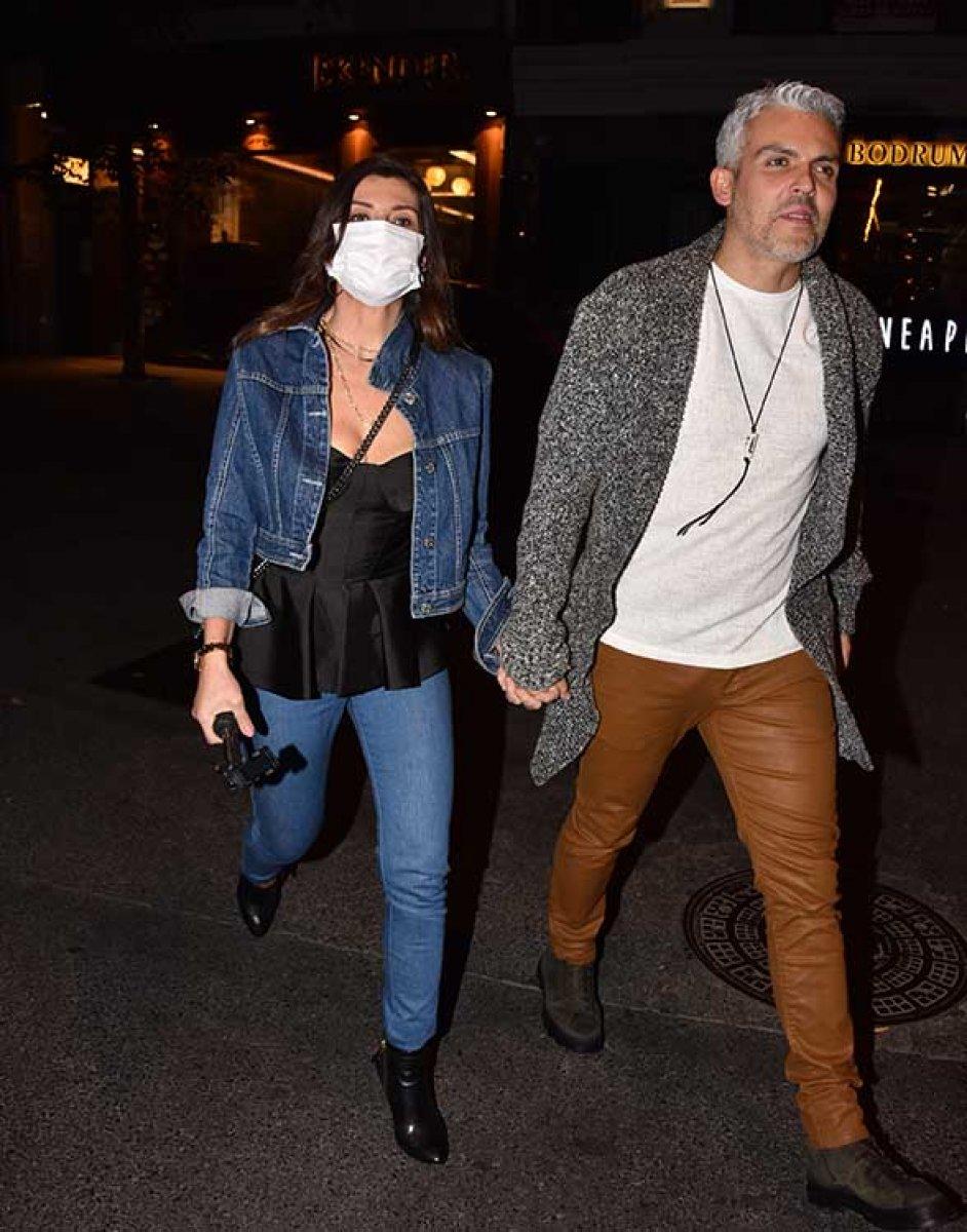 Gökçe Bahadır yeni sevgilisiyle el ele görüntülendi