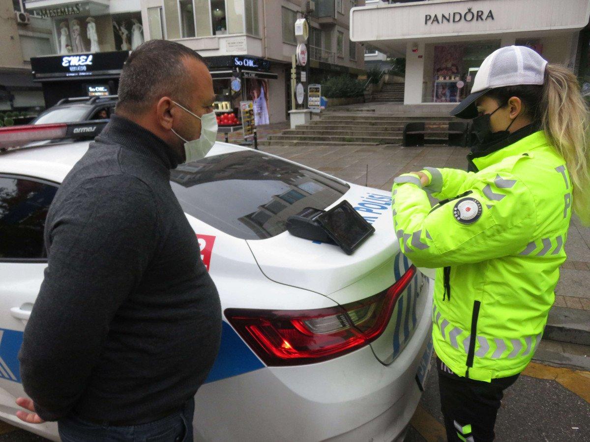 Bağdat Caddesi'nde taksi denetimi