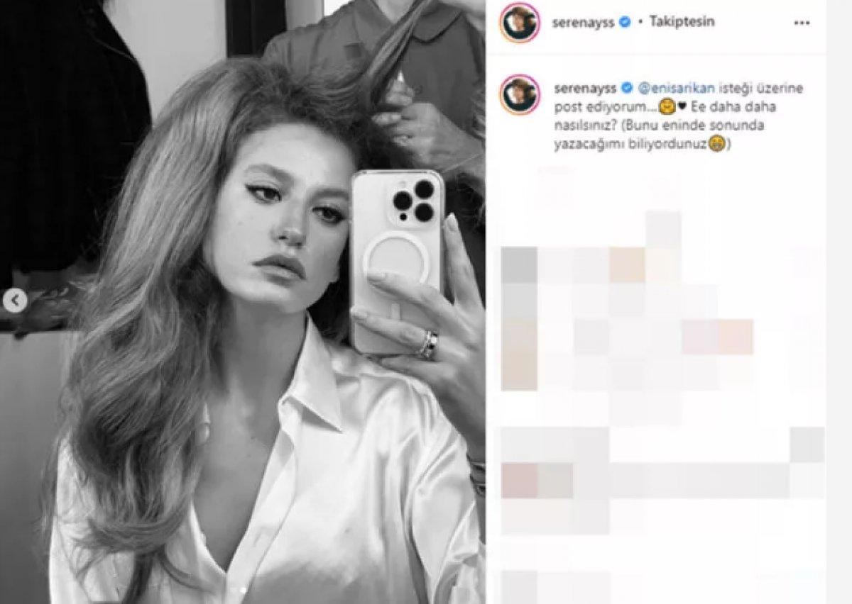 Serenay Sarıkaya'dan yeni pozlar