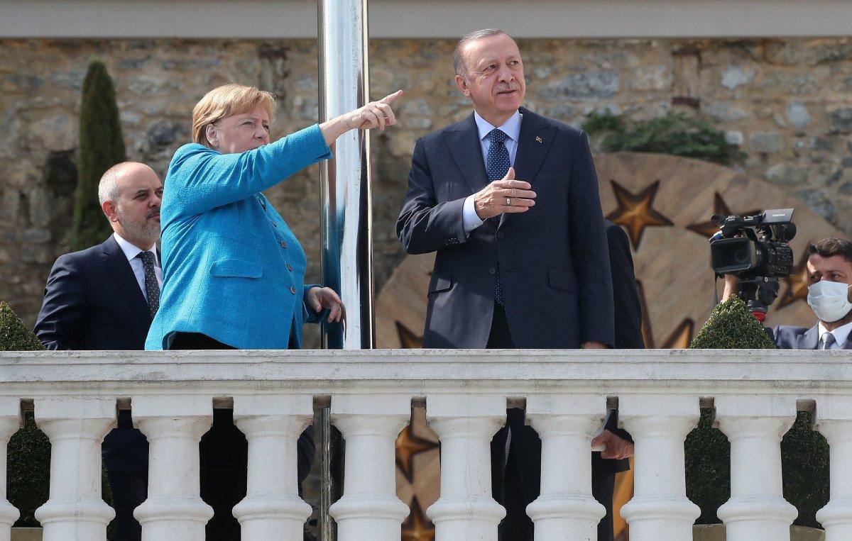 Angela Merkel Türkiye'de