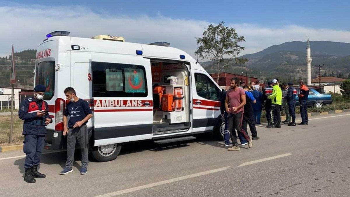 Karabük'te trafik kazası: 2 yaralı