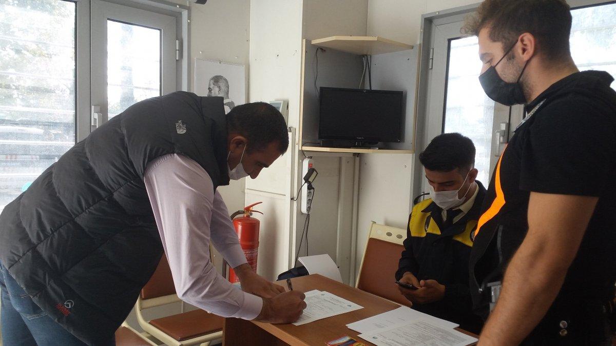 İstanbul'da hanutçu denetimi