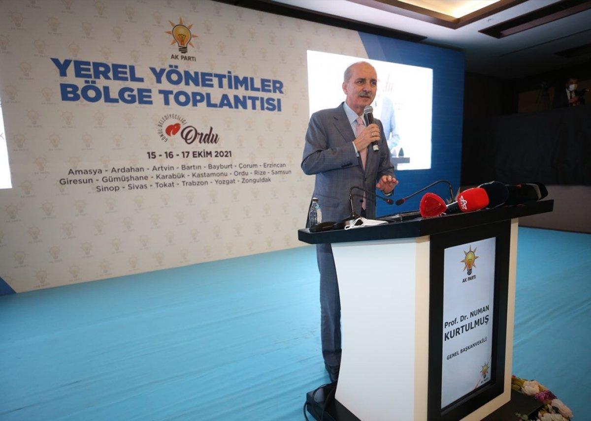 Numan Kurtulmuş: Anketlerde AK Parti açık ara birinci partidir