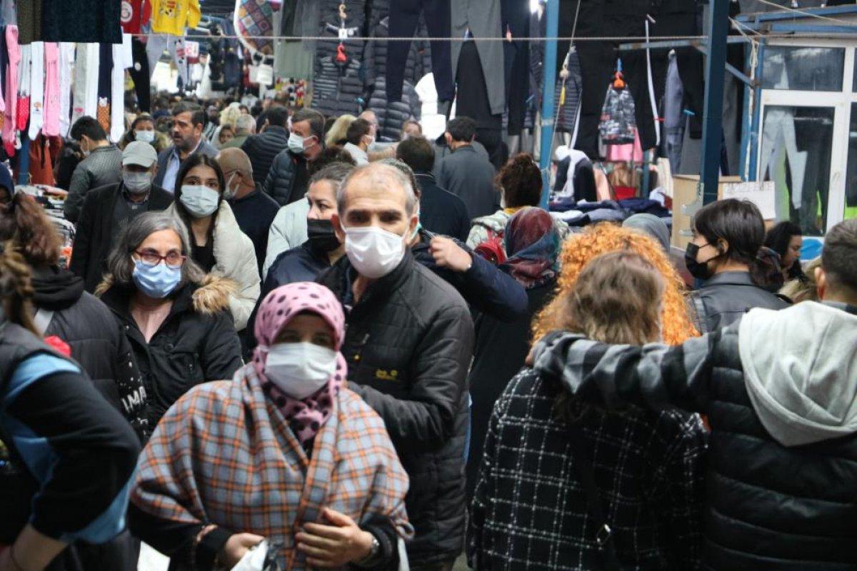 Edirne Ulus Pazarı soğuğa rağmen rağbet görüyor