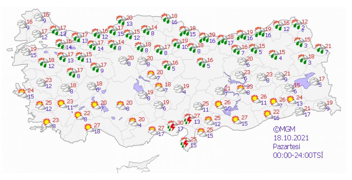 Meteoroloji sel ve dolu için uyardı