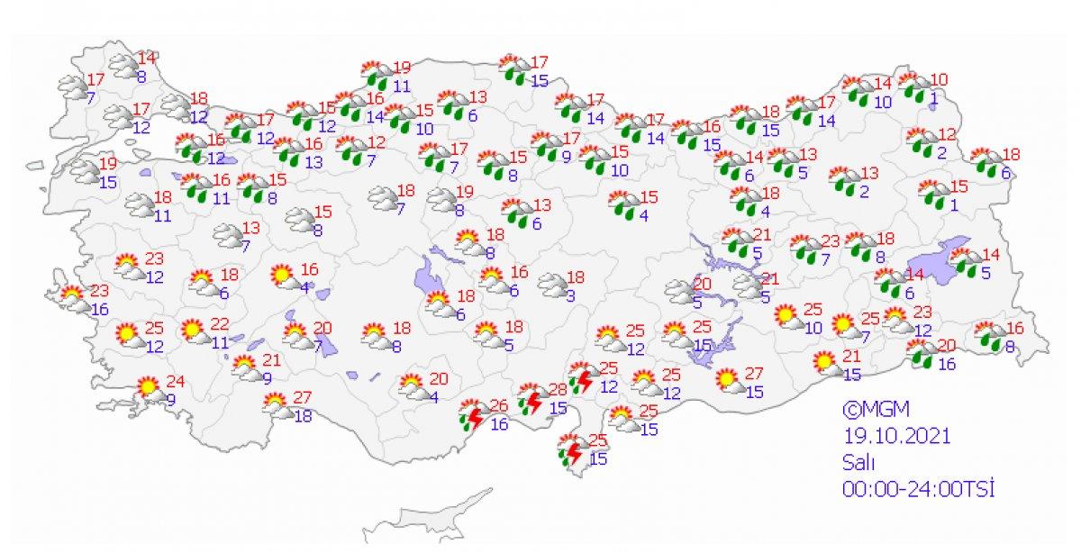 Meteoroloji sel ve dolu için uyardı