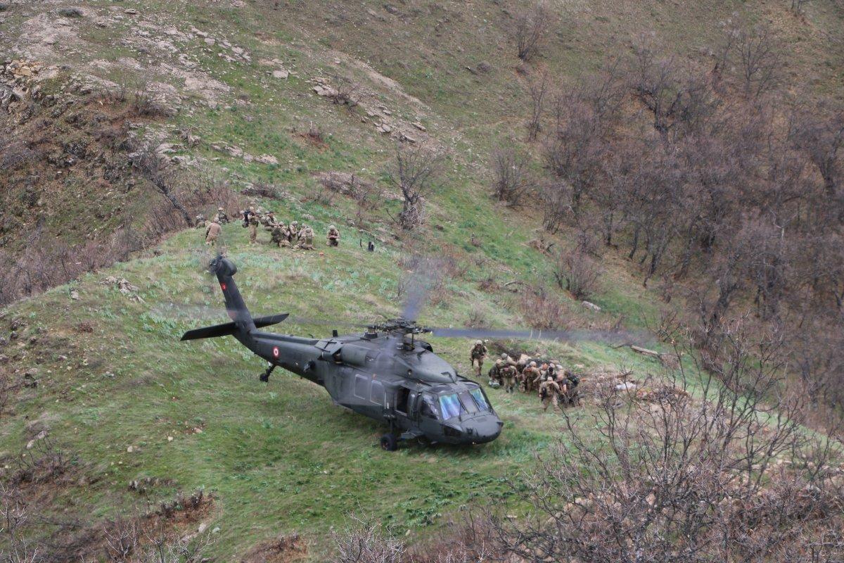 Tunceli’de şubatta başlayan Eren-7 operasyonu sürüyor