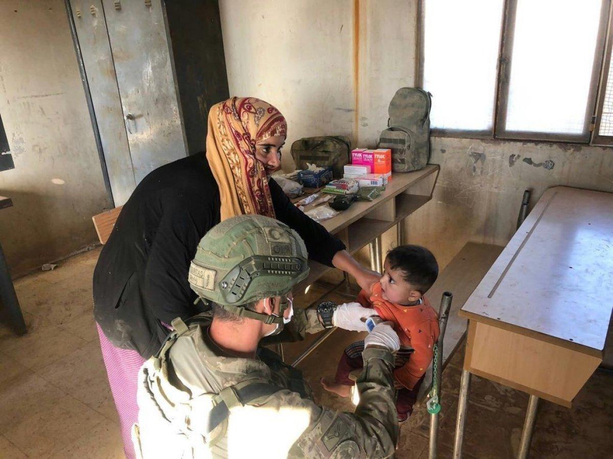 Mehmetçik Suriye’ye yardım elini uzatmaya devam ediyor