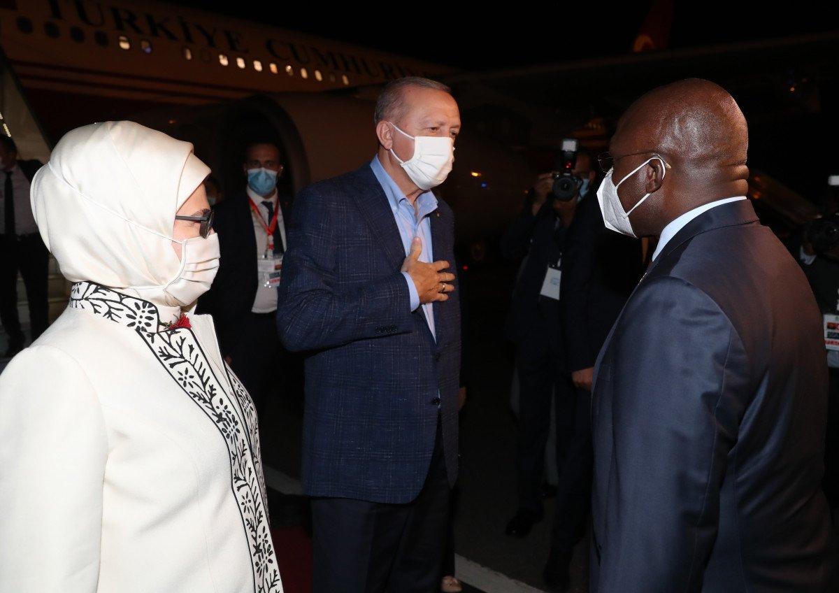 Cumhurbaşkanı Recep Tayyip Erdoğan Angola’da