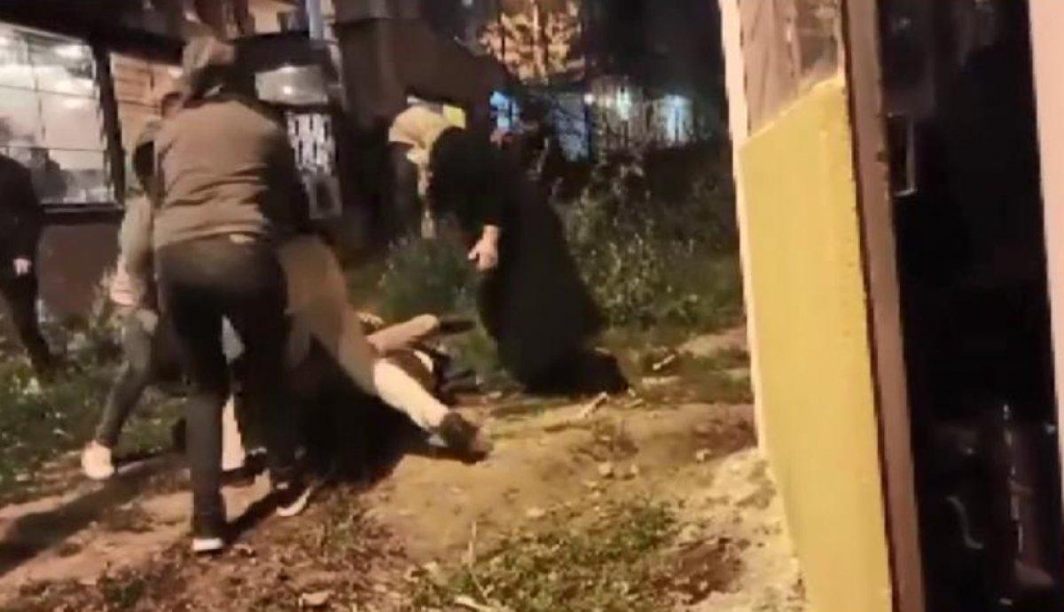 Erzurum'da taksicilerin park yeri kavgası