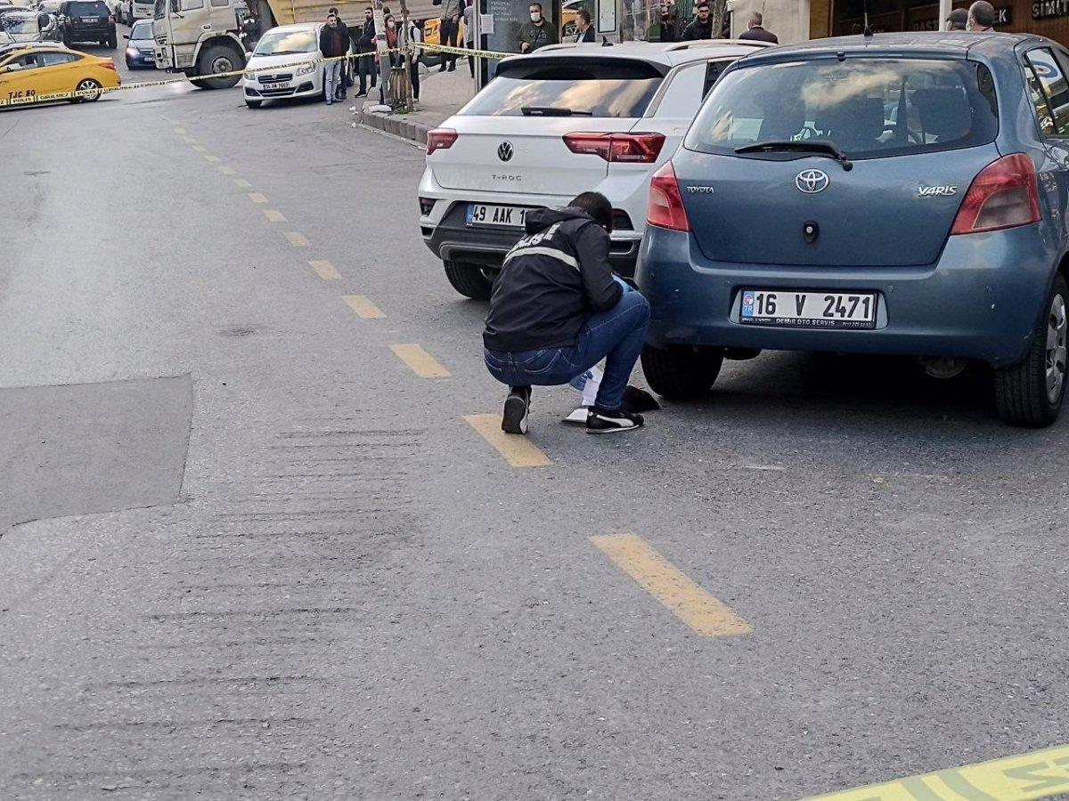 İstanbul'da eski ortaklar arasındaki silahlı kavga kamerada