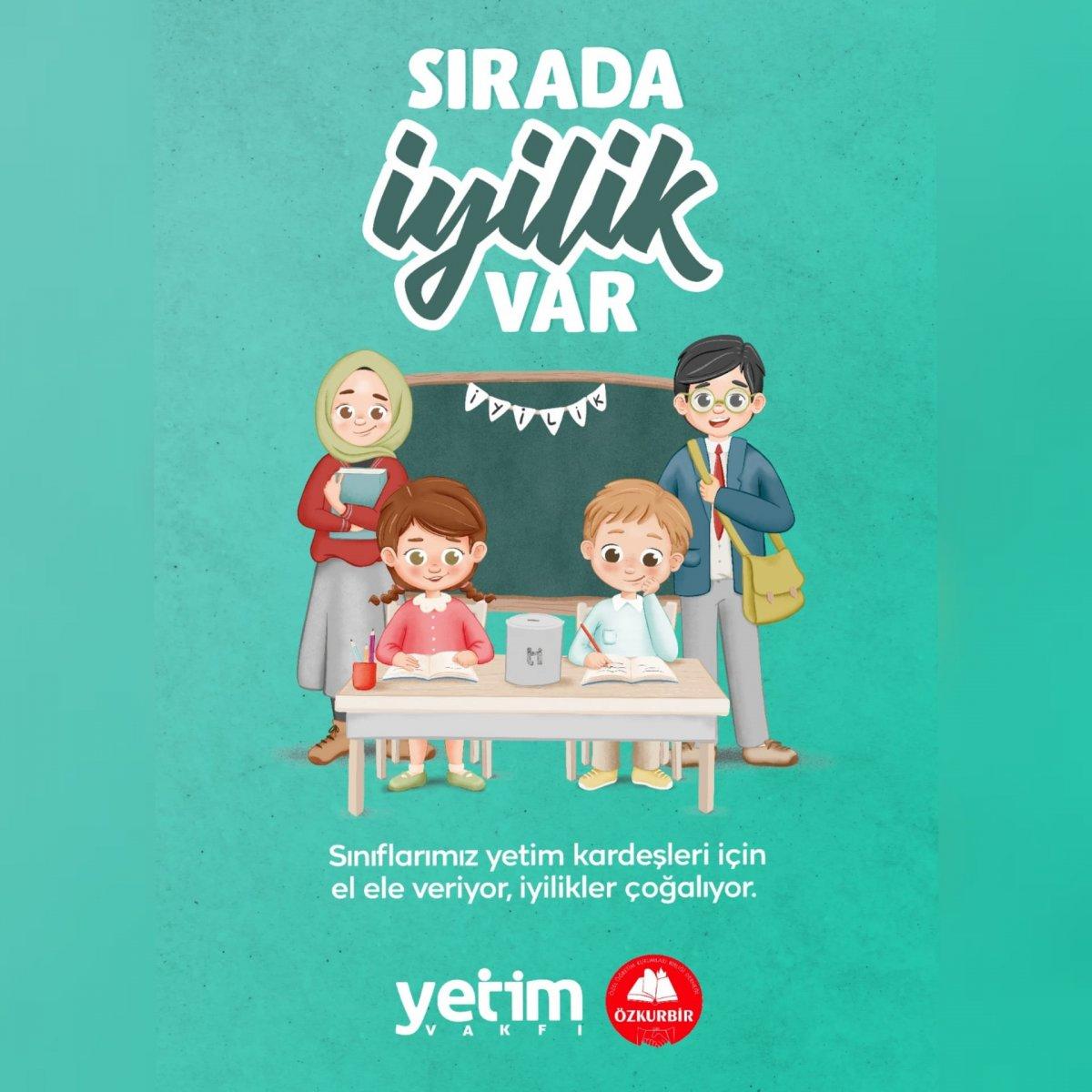 Yetim Vakfı ve ÖZKUR BİR yetim çocuklar için bir araya geldi