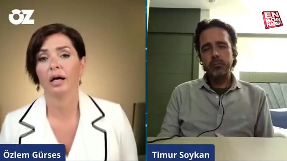 Özlem Gürses, kendisine yazılan küfürlü mesajı okudu