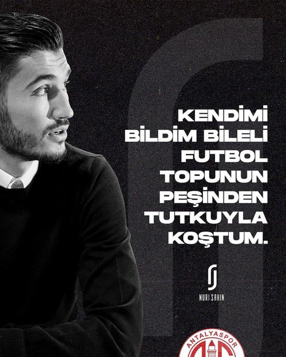 Nuri Şahin, futbolu bıraktığını açıkladı