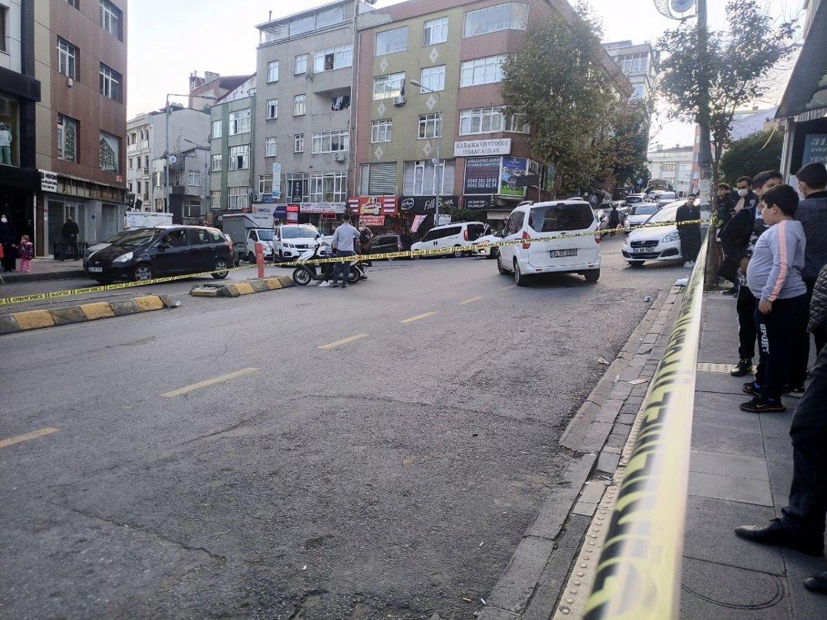 İstanbul'da eski ortaklar arasındaki silahlı kavga kamerada