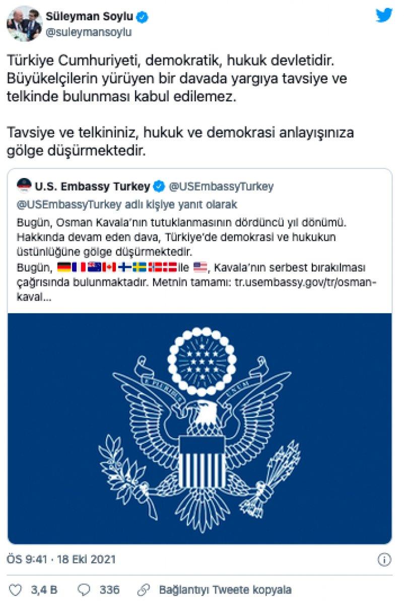 10 ülke Osman Kavala için tahliye istedi