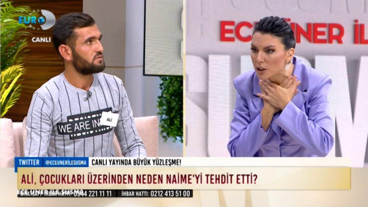 Ece Üner canlı yayında sinir krizi geçirdi