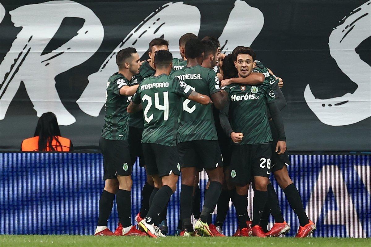Beşiktaş, Sporting Lizbon'a mağlup oldu