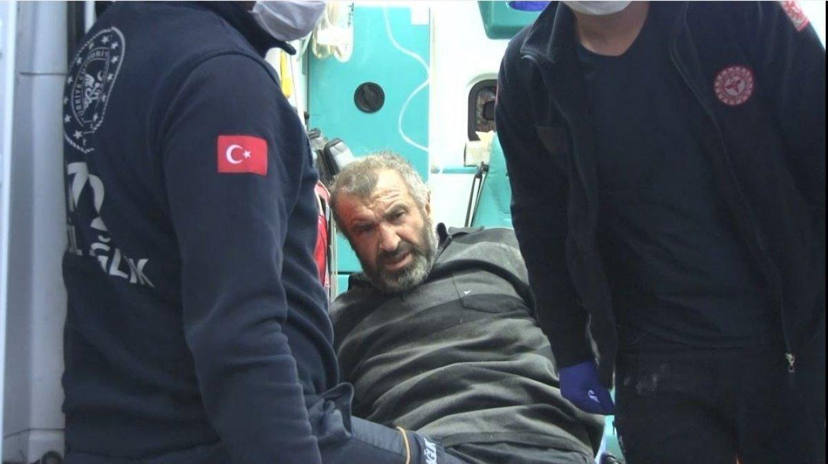 Ulus'ta hareketli dakikalar: Keserle sağlıkçılara saldırdı