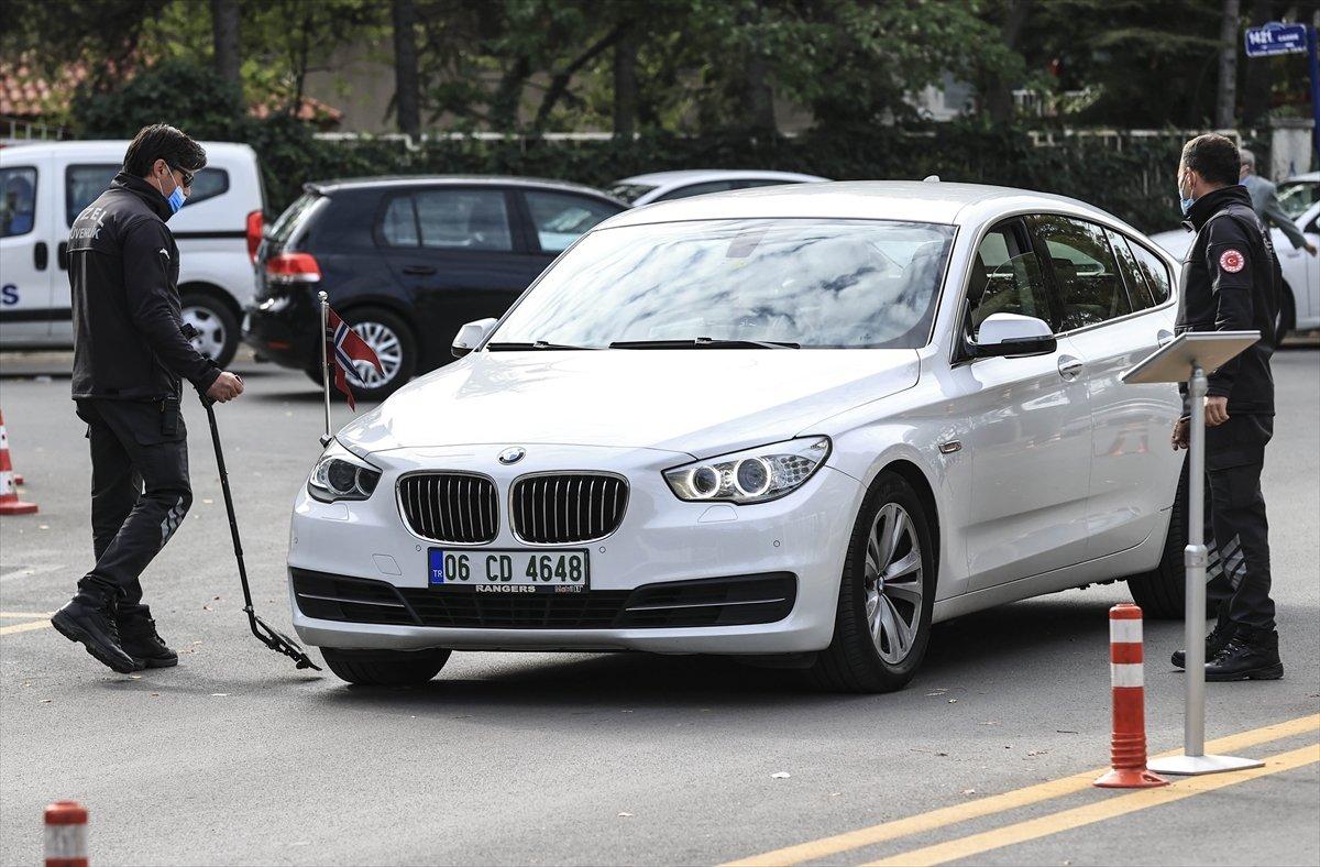 10 ülkenin diplomatik misyon şefleri Dışişleri Bakanlığı'nda