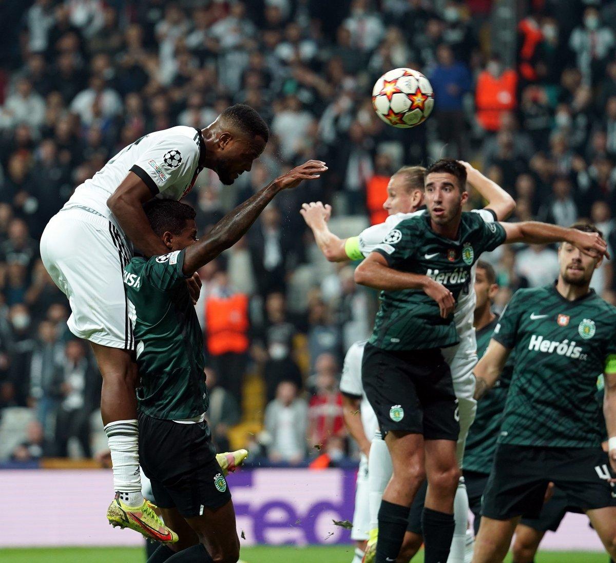 Beşiktaş, Sporting Lizbon'a mağlup oldu