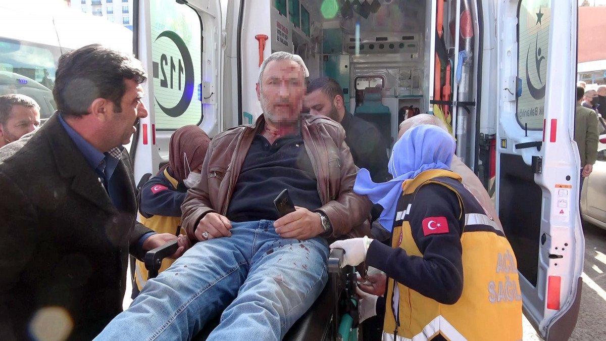 Erzurum'da eniştesine ateş edip, tabanca kabzasıyla başına vurdu