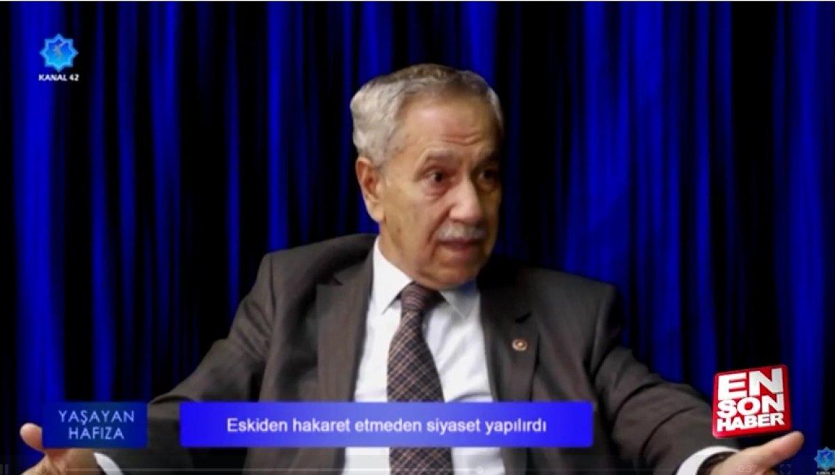 Bülent Arınç: CHP'nin oyları artıyor, artacak