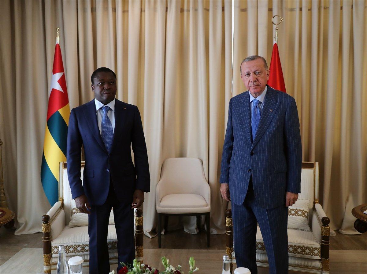 Cumhurbaşkanı Erdoğan Togo'da