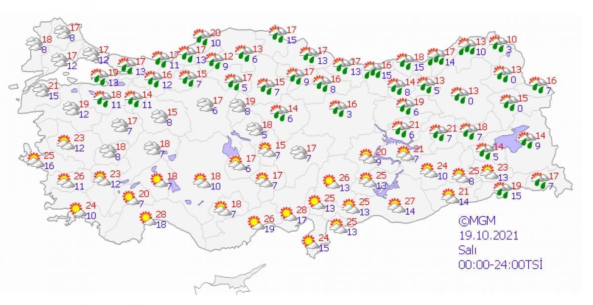 Karadeniz'de çok kuvvetli gök gürültülü sağanak bekleniyor