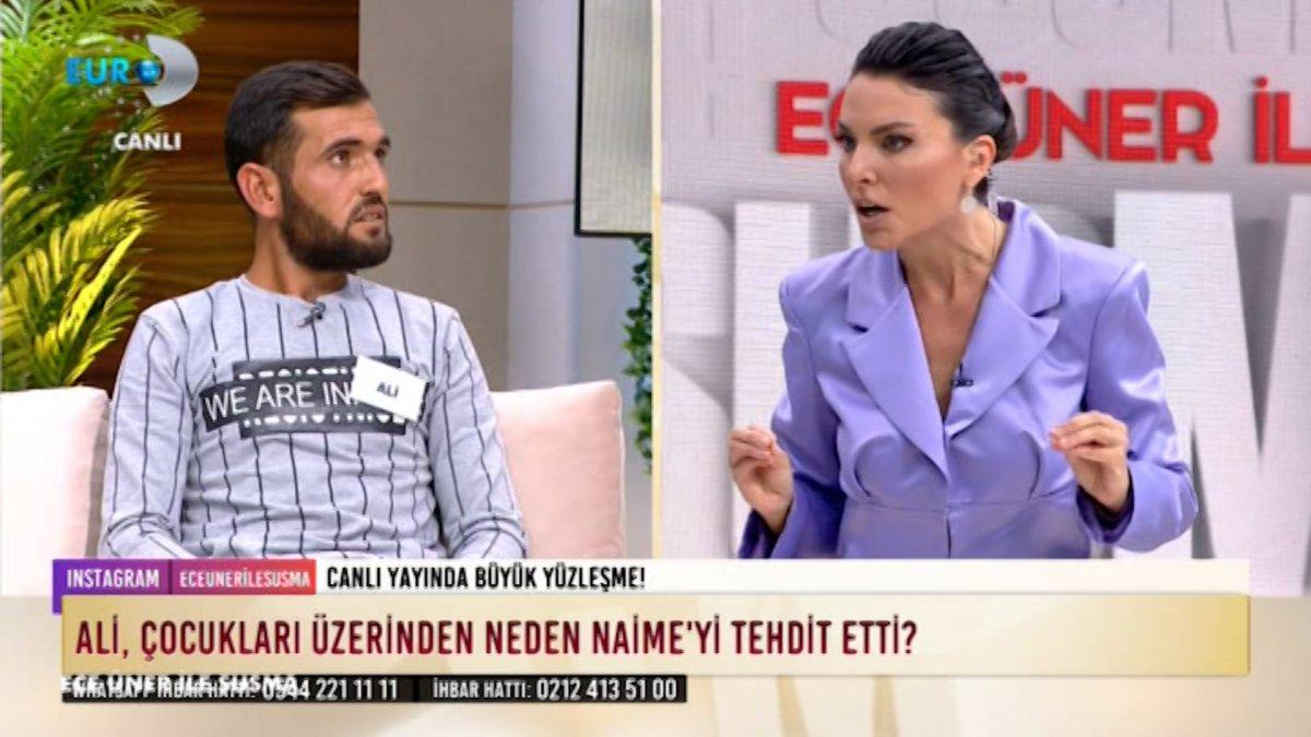 Ece Üner canlı yayında sinir krizi geçirdi
