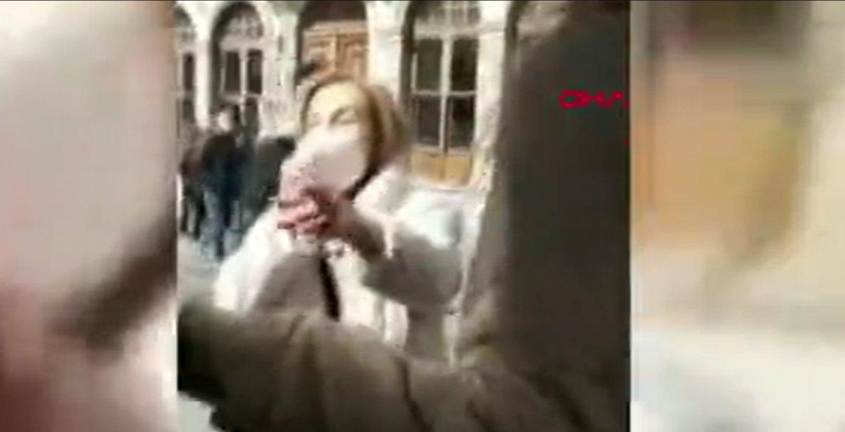 Taksim'de çarşaflılara saldıran şahsın ceza ehliyeti raporuna bakılacak