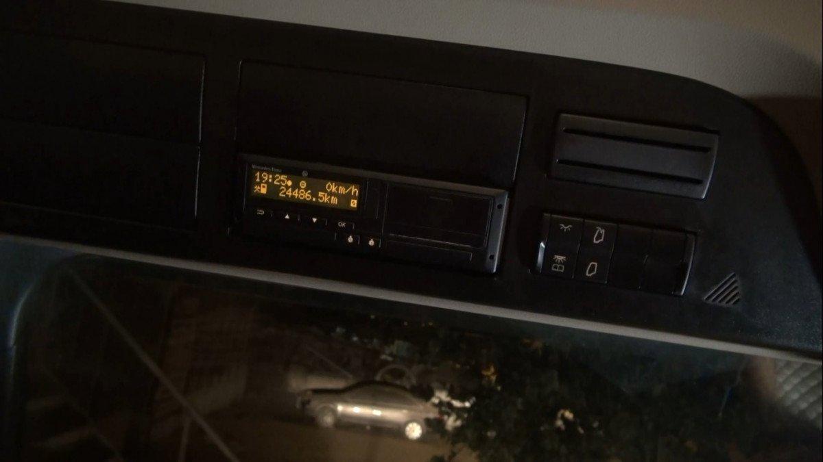 Kırıkkale'de tırda takograf hilesine 10 bin 195 TL ceza