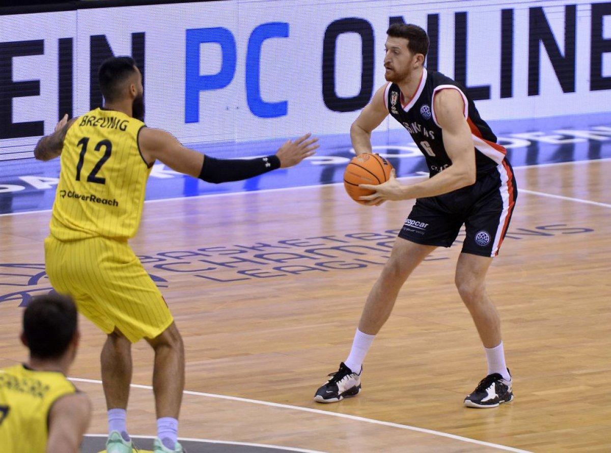 Beşiktaş potada Baskets'i yendi