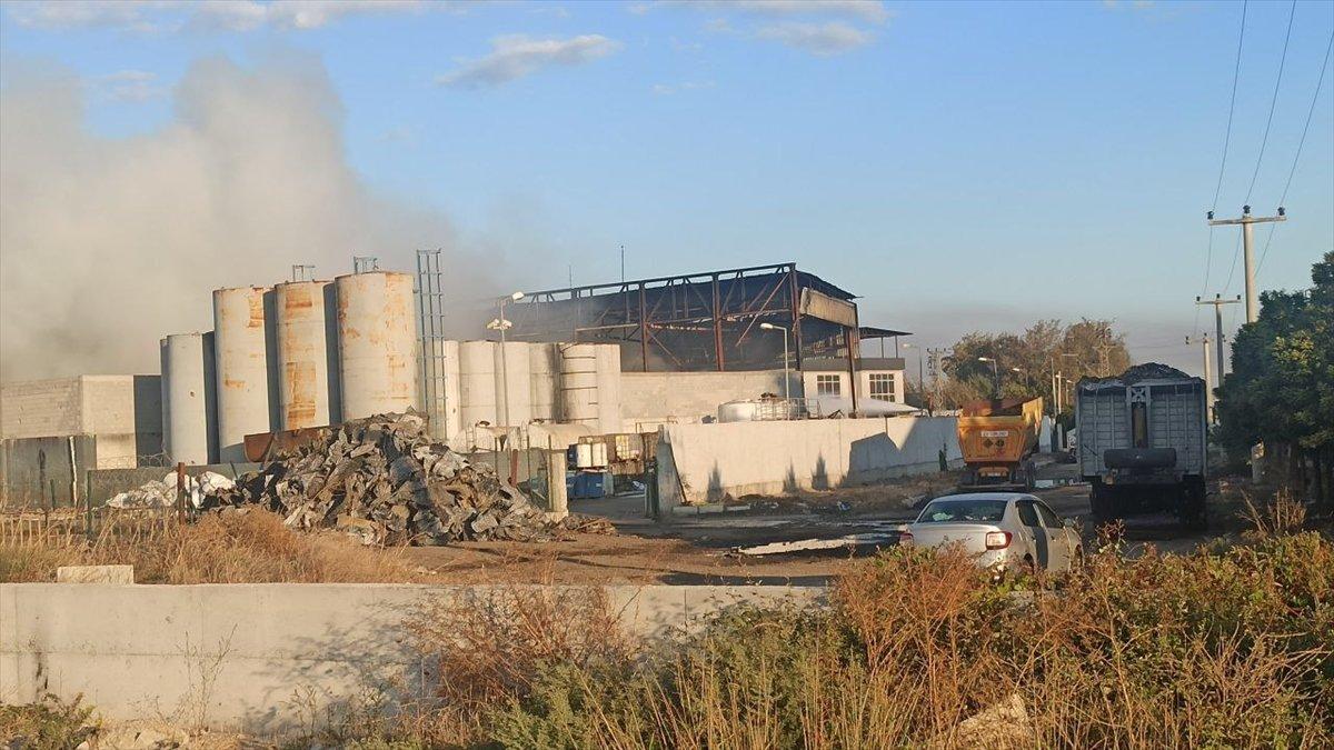 Osmaniye'de geri dönüşüm fabrikasında çıkan yangın kontrol altına alındı
