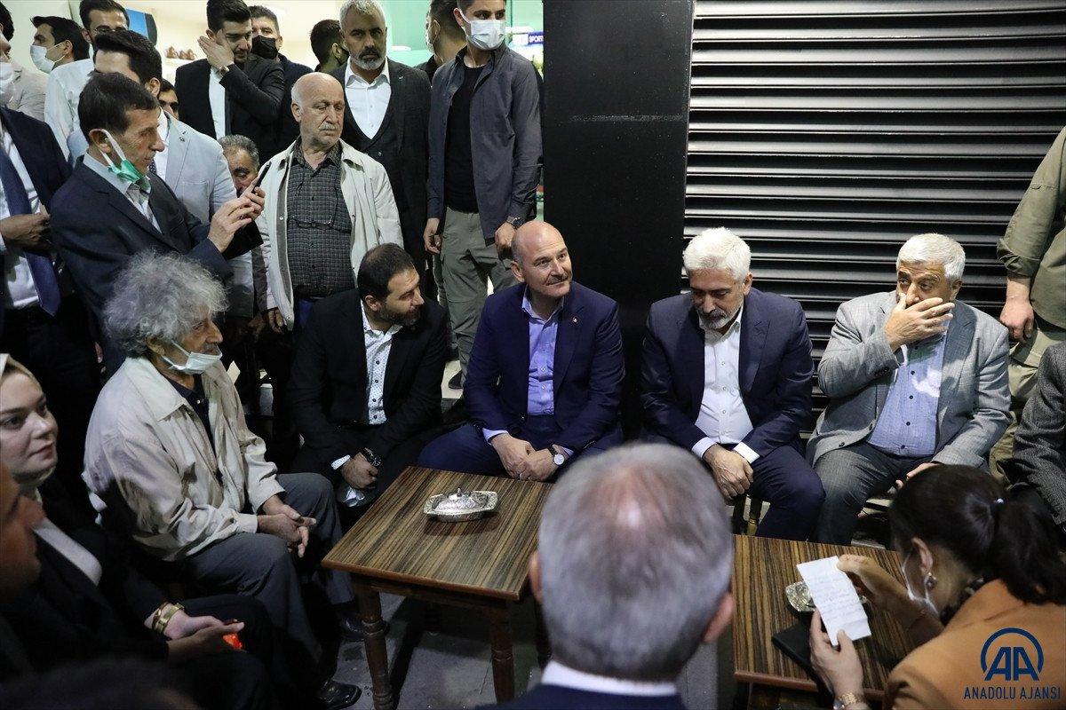 Bakan Soylu, Diyarbakır ziyareti gerçekleştirdi