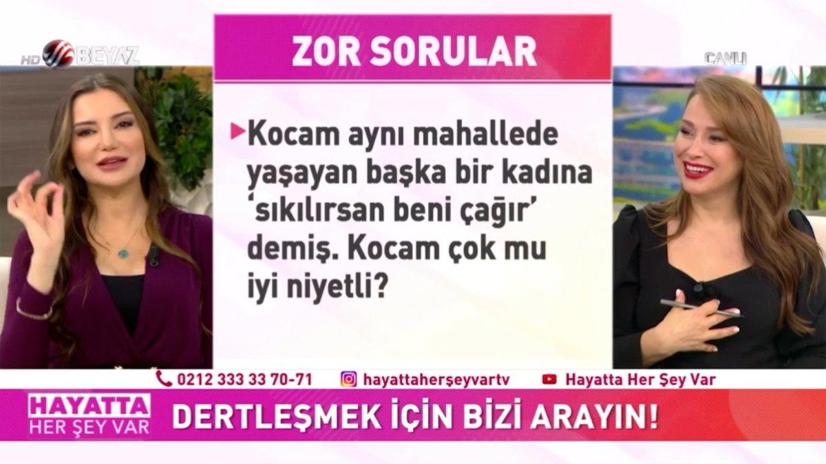 Nur Viral’in seyircisi: Kocam boşanan kadına ‘sıkılırsan beni çağır’ demiş