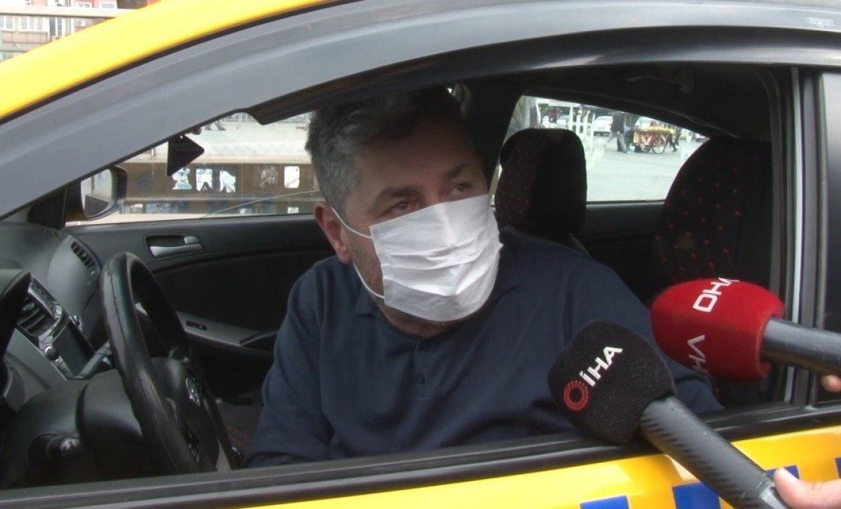 Eminönü’nde ceza yiyen taksici: Taksim’de 50 euroya yolcu taşıyorlar