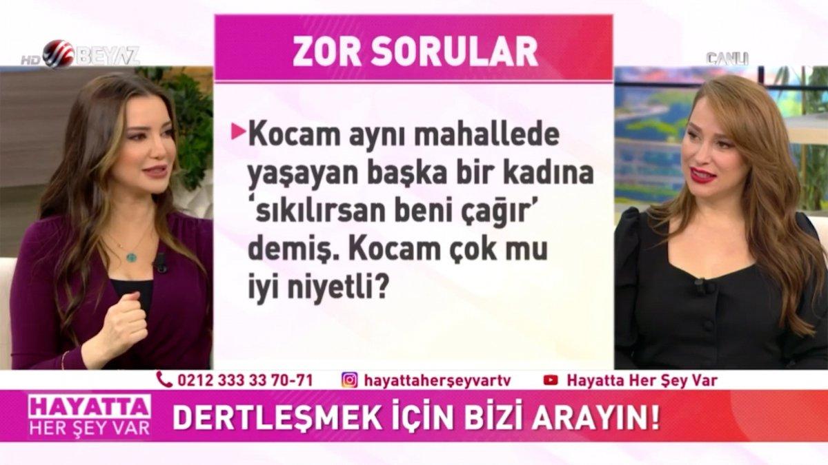 Nur Viral’in seyircisi: Kocam boşanan kadına ‘sıkılırsan beni çağır’ demiş